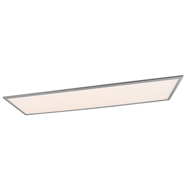 Gamma LED ceiling lamp 120x30 cm grey image 1