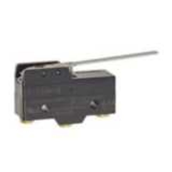 General purpose basic switch, reverse hinge lever, SPDT, 15A, solder t image 3