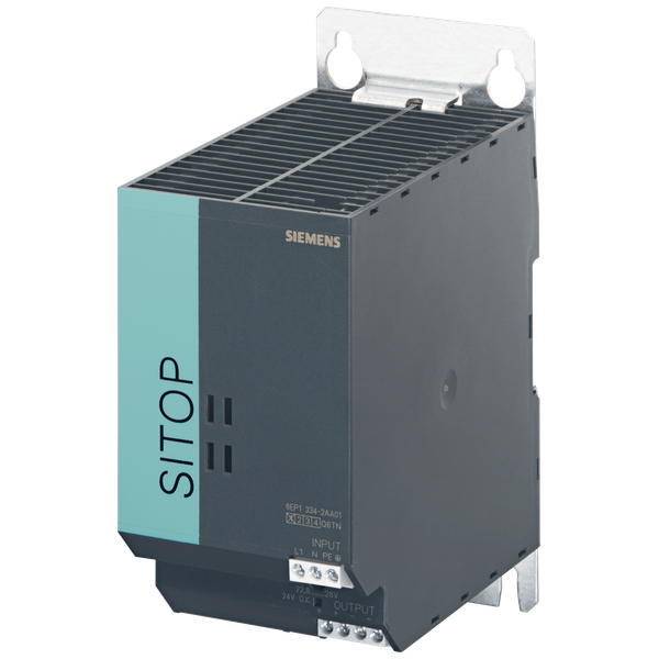 SITOP smart 240 W Stabilized power supply input: 120/230 V AC, output: DC 24 V/10 A Option for for wall mounting image 1