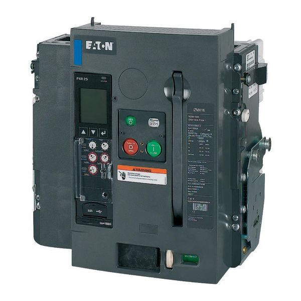 Circuit-breaker, 4 pole, 1250A, 66 kA, Selective operation, IEC, Withdrawable image 3