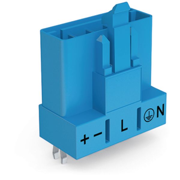 Plug for PCBs straight 5-pole blue image 2