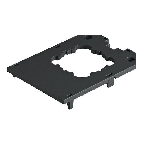 UT34 D1 Cover plate for UT3/4,1support ring device 104x76x4 image 1