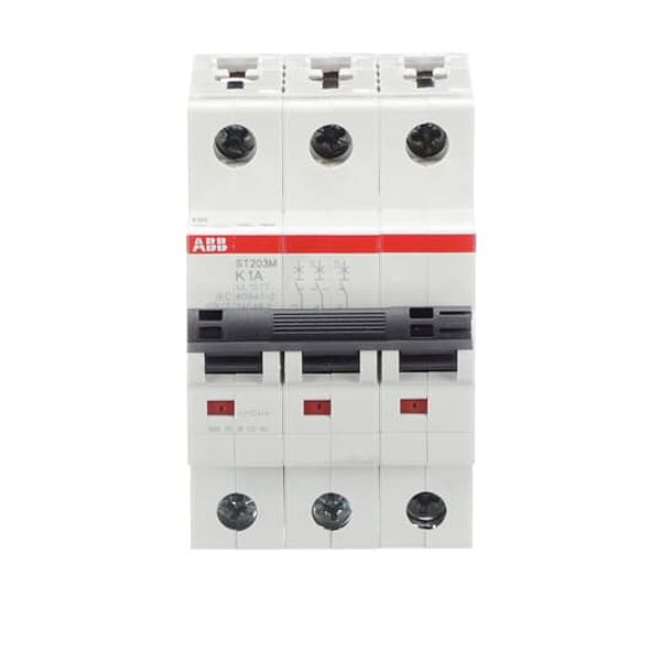 ST203M-K1 Miniature Circuit Breaker - 3P - K - 1 A image 1