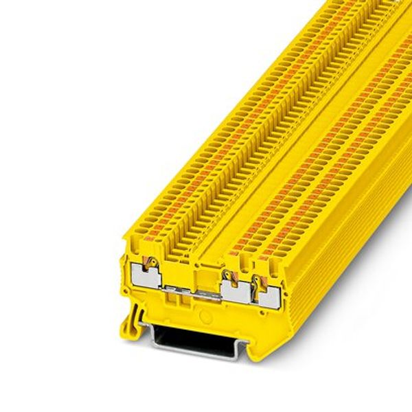 PT 1,5/S-TWIN YE - Feed-through terminal block image 1