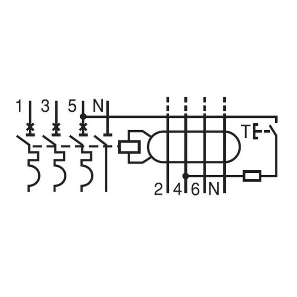 Combined MCB/RCD (RCBO) 3+N, AMPARO 6kA, C 6A, 30mA, Typ A image 9