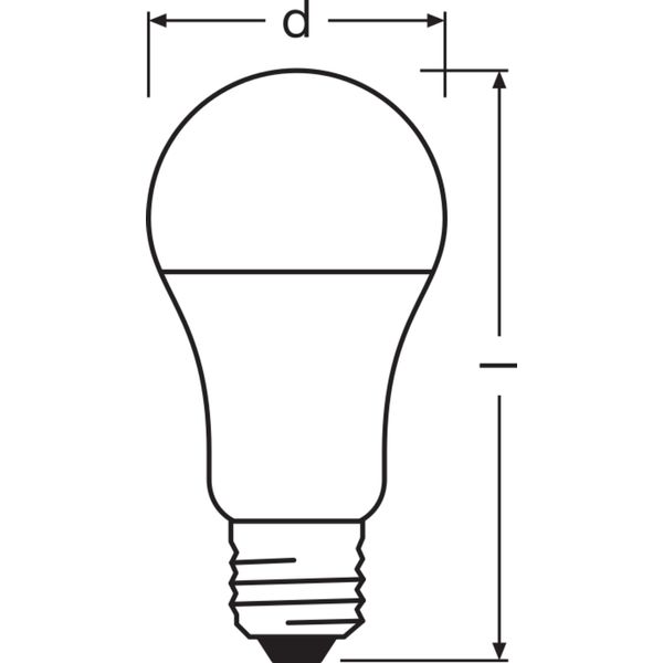 LED CLASSIC A MOTION & DAYLIGHT SENSOR 10W 827 Frosted E27 image 6