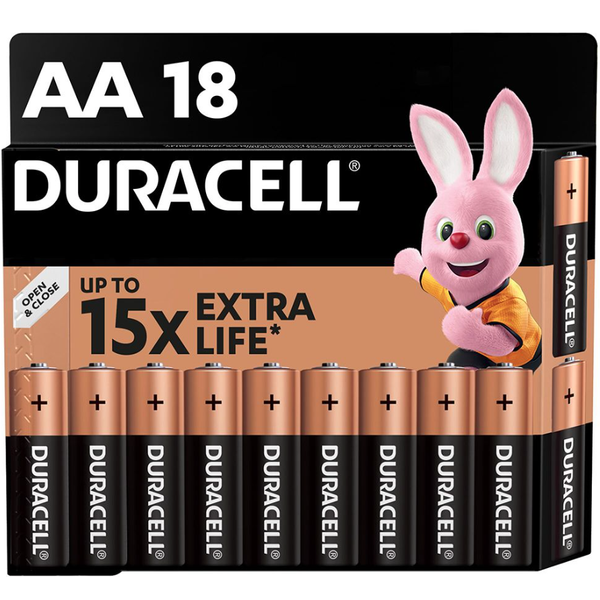 DURACELL Basic MN1500 LR6 AA BL18 image 1