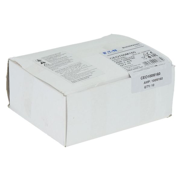 Fuse-link, LV, 100 A, AC 415 V, BS88/A4, 27 x 110 mm, gM, BS, 100M160 image 16