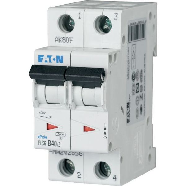 PLS6-D40/2-MW Eaton Moeller series xPole - PLS6/M MCB image 1