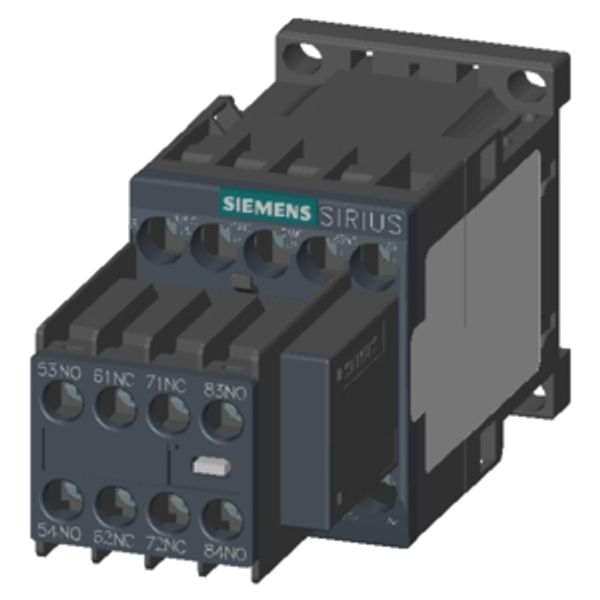 Contactor relay, 4 NO + 4 NC, 48 V ... image 1