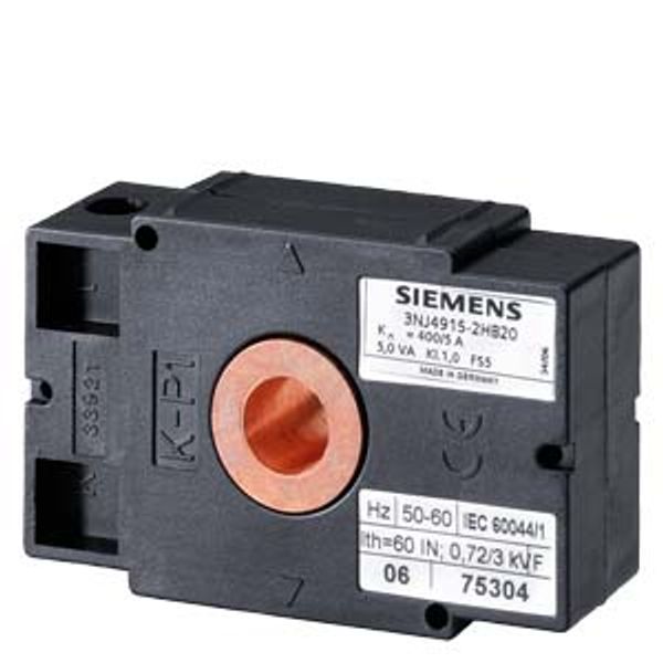 Accessory for strips 3NJ41 In-line fuse switch disconnectors Sz. NH1-3 Current transformers can be integrated image 1