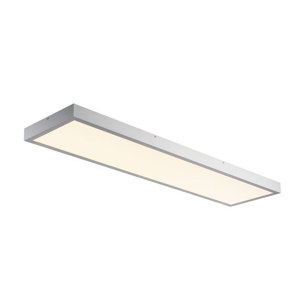 PANEL 1200x300mm LED Indoor ceiling light,3000K, silver-grey image 2