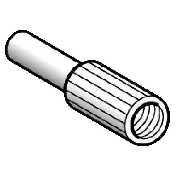 Photoelectric sensors XU, accessory for plastic optic fibre, diffuse, focusing lens Sn7mm image 1