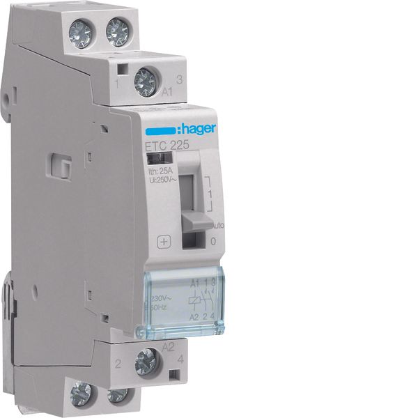 Night & Day Contactor 25A, 2NO, 230V image 1