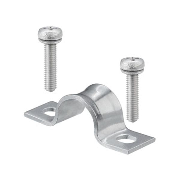 Shield contact clip for industrial connector, Colour: Silver grey image 1