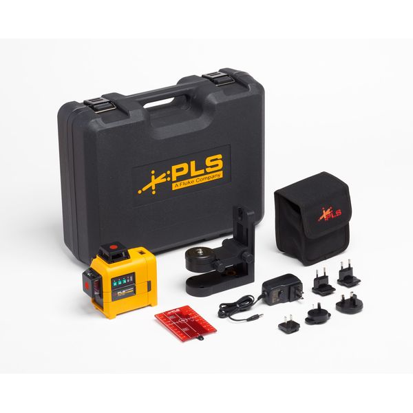 PLS 3X360R KIT Red three-plane laser, Kit image 1