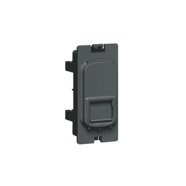 Synergy Grid Telephone Socket Module Single Master Anthracite image 1