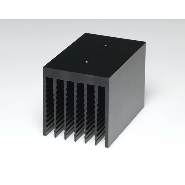 Heat-sink,anodized aluminium,2 K/W,65x100mm.for 77.25 (077.25) image 2