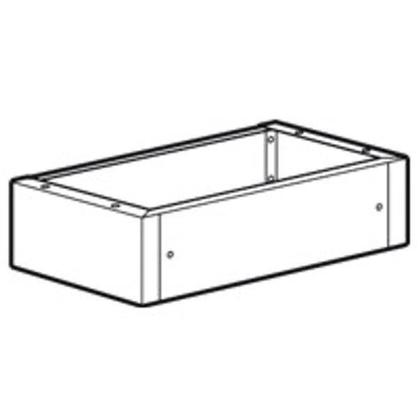 Plinth - for XL³ 800 cabinet and enclosure IP 43 width 660 mm image 1