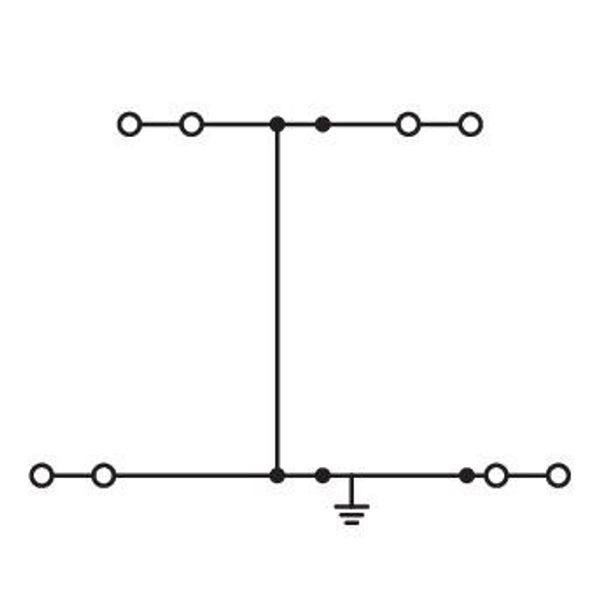 4-conductor double deck terminal block image 4