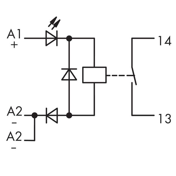 Relay module Nominal input voltage: 24 VDC 1 make contact image 5