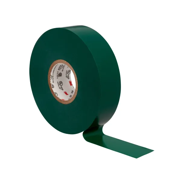 Scotch® Vinyl Color-Coding Electrical Tape 35, Green, 19 mm x 20 m image 2