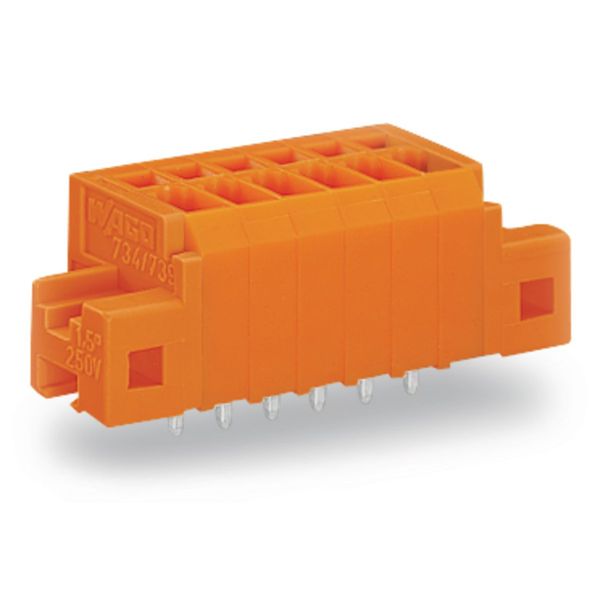 PCB terminal block 1.5 mm² Pin spacing 3.81 mm orange image 3