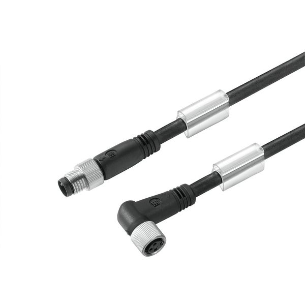 Sensor-actuator Cable (assembled), Connecting line, M8 / M8, Number of image 2