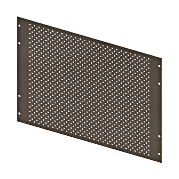 Perforated Mounting Plate width 428mm, 6 Modul Heights image 1