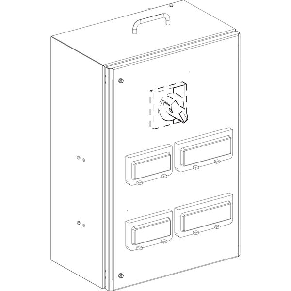 TAP OFF UNIT 250A 25 MODULES image 1