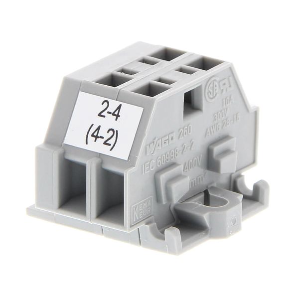 Terminator connection block for liquid leakage sensing band image 2