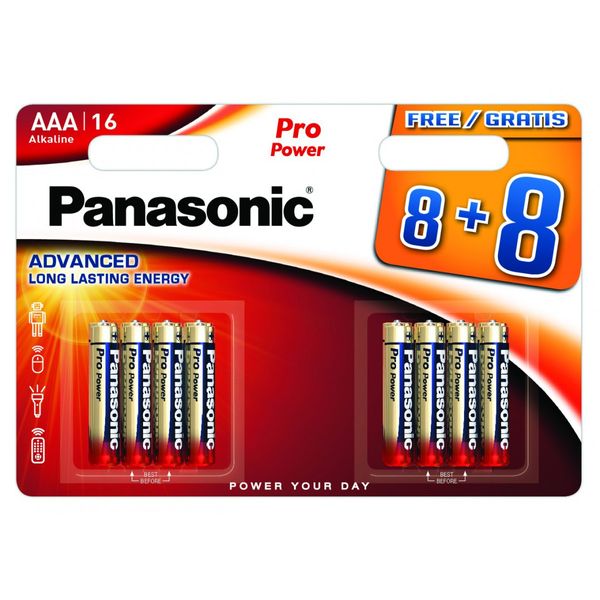 PANASONIC Pro Power LR03 AAA BL8+8 image 1