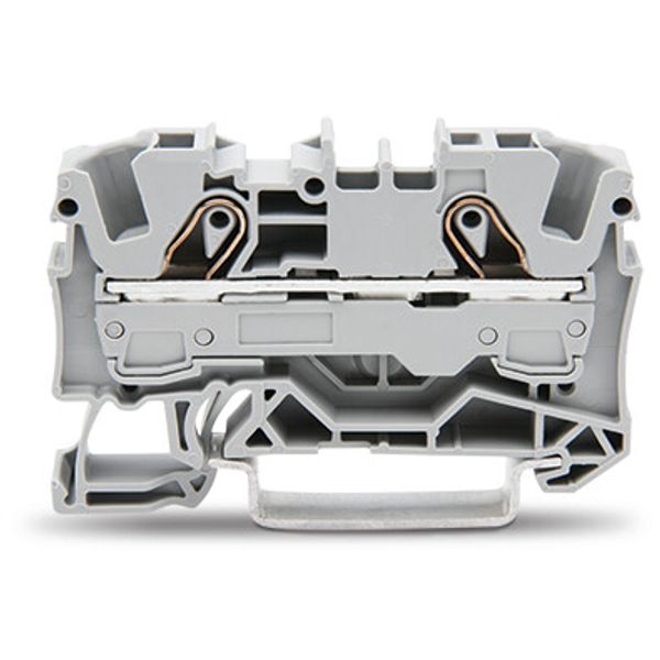 2-conductor through terminal block 6 mm² suitable for Ex e II applicat image 2