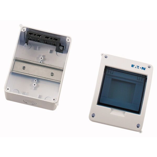 ECO Compact distribution board, surface mounted, 1-rows, 5 MU, IP40 image 3