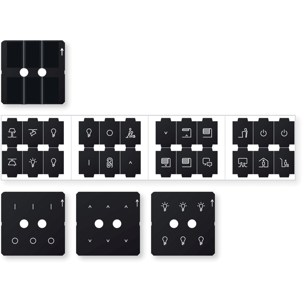 Foil set for KNX Push-button Pro, System Design image 4