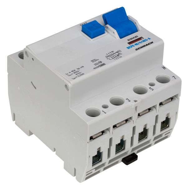 Residual current circuit breaker, 40A, 4-pole,30mA, type A image 9