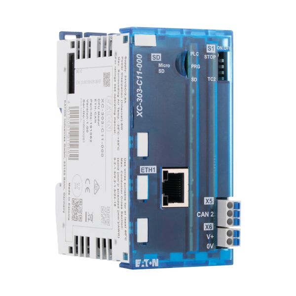 XC303 modular PLC, small PLC, programmable CODESYS 3, SD Slot, Ethernet, CAN image 15