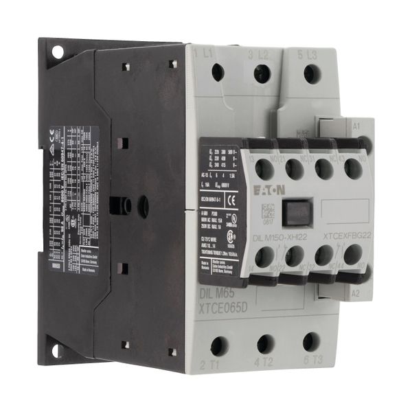Contactor, 380 V 400 V 30 kW, 2 N/O, 2 NC, 230 V 50 Hz, 240 V 60 Hz, AC operation, Screw terminals image 15