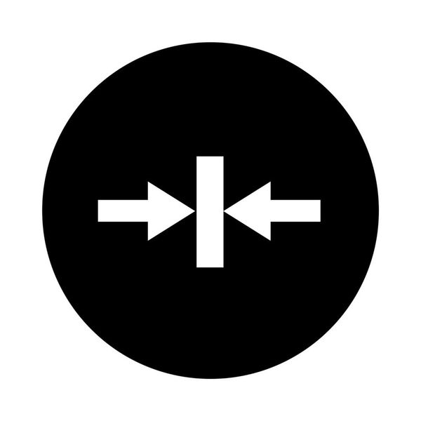 Button plate, mushroom black, clamp symbol image 4