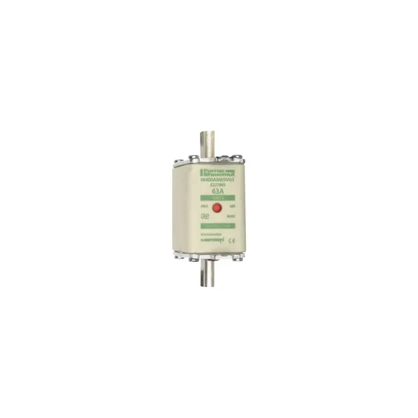 Fuse-link NH00 aM 690VAC 63A live tags Double indicator image 2