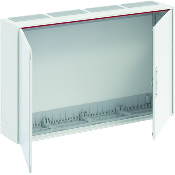 B44 ComfortLine B Wall-mounting cabinet, Surface mounted/recessed mounted/partially recessed mounted, 192 SU, Grounded (Class I), IP44, Field Width: 4, Rows: 4, 650 mm x 1050 mm x 215 mm image 1