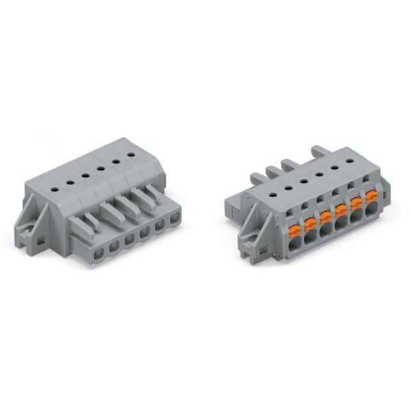2231-123/031-000 1-conductor female connector; push-button; Push-in CAGE CLAMP® image 3