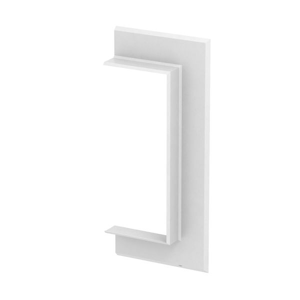 G-KWAO70170RW  Cover frame, open, 238x25x104, pure white Acrylonitrile-butadiene-styrene image 1