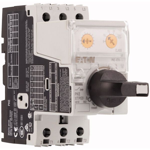 Circuit-breaker, Basic device with AK lockable rotary handle, 32 A, Without overload releases, Screw terminals image 4