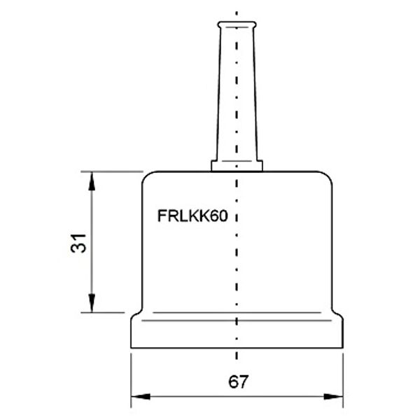 Iso-Cap for LKT with 60mm (loose) image 1