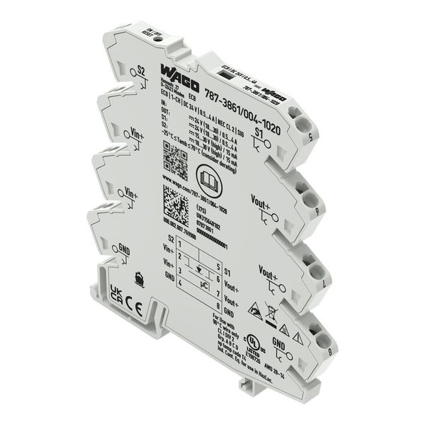 787-3861/004-1020 Electronic circuit breaker; 1-channel; 24 VDC input voltage image 1