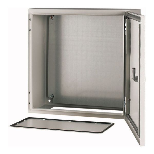Wall enclosure with mounting plate, HxWxD=400x400x200mm image 14