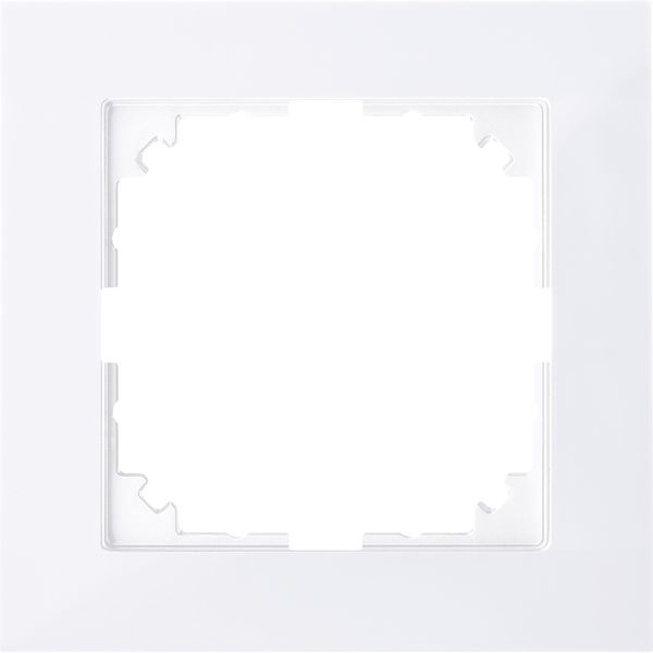 M-Pure 1-gang frame activewhite image 1