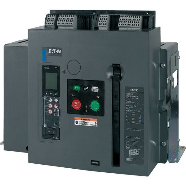 Circuit-breaker, 4 pole, 3200A, 85 kA, Selective operation, IEC, Fixed image 3