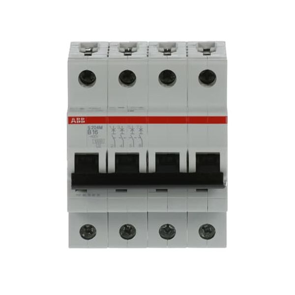 S204M-D20 Miniature Circuit Breaker - 4P - D - 20 A image 4